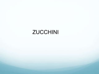 ZUCCHINI
