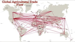 Global Agricultural Trade
Flow
 