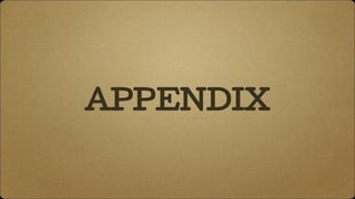 APPENDIX
 