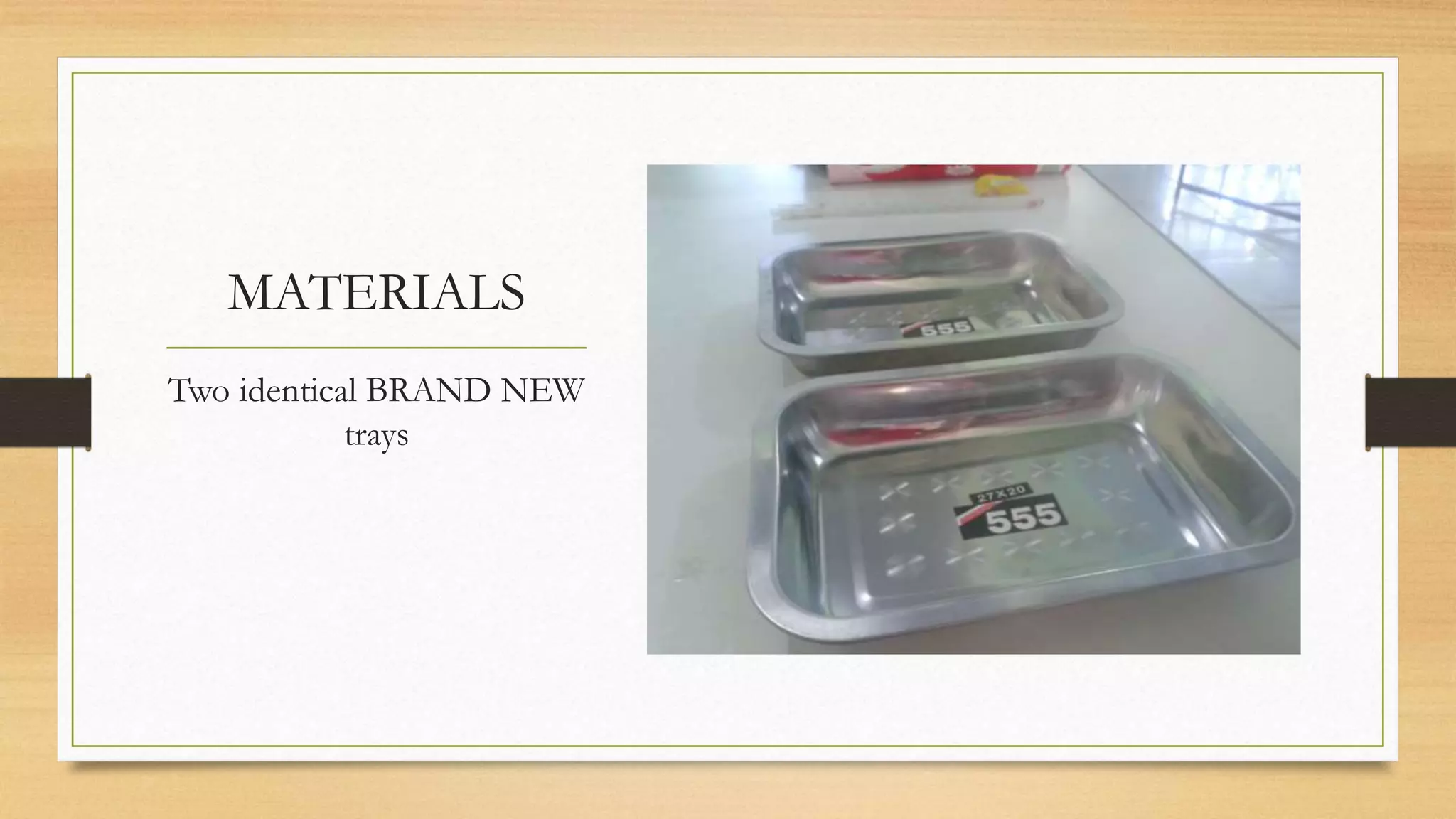 aluminum foil vs. plastic | PPTX