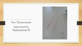 Two Thermometer
(sponsored by
Madam)thank 
 