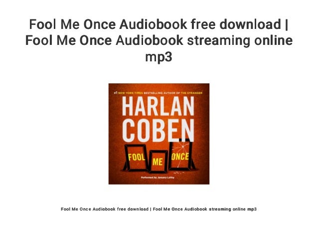 Fool Me Once PDF Free Download