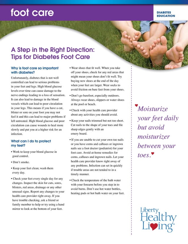 Diabetes Foot Care | PDF