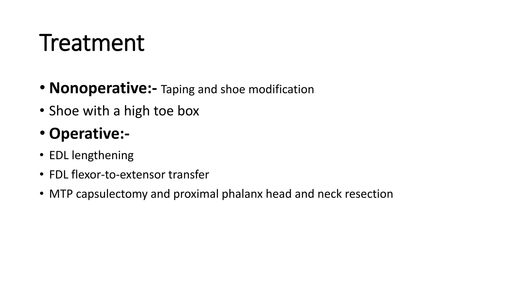 LESSER TOE ABNORMALITIES | PPTX