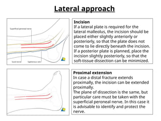 ORTH foot and ankle Surgical Approaches.pptx