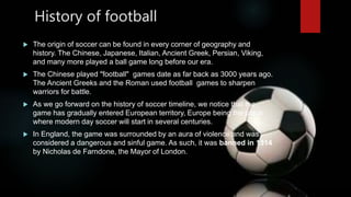 Football PPT