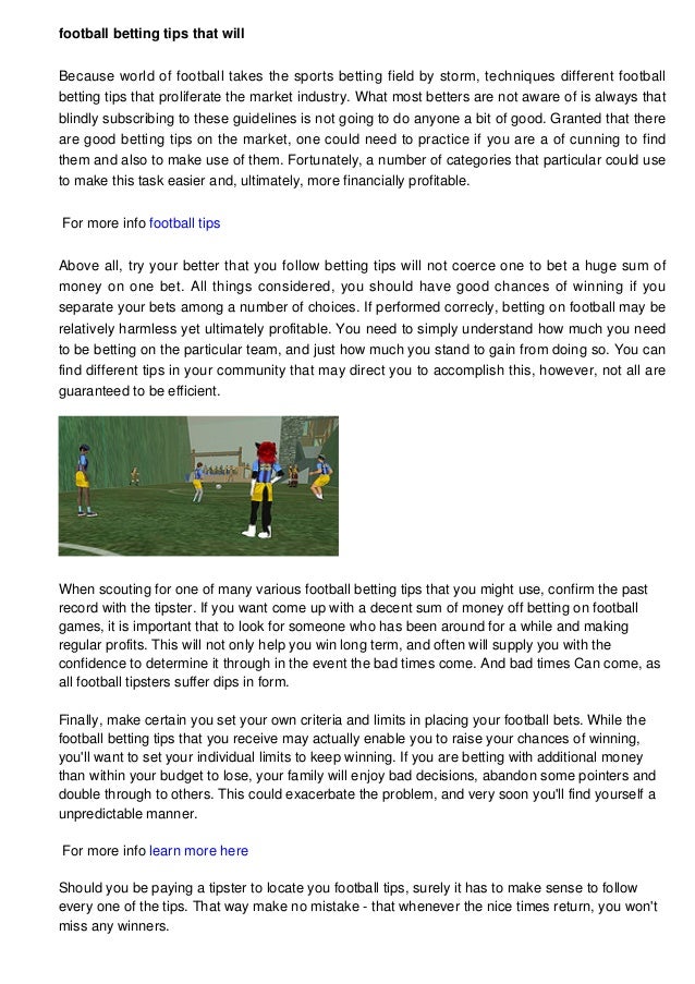 Profitable Football Betting