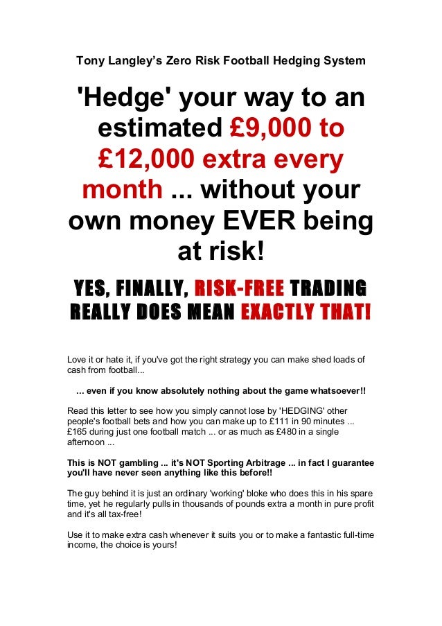 Betfair Hedging Betfair Hedging