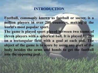 Football ppt | PPT