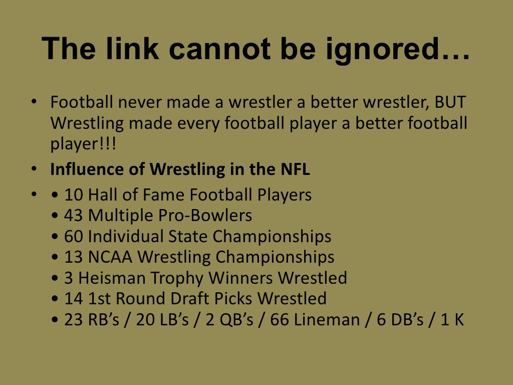 Football And Wrestling