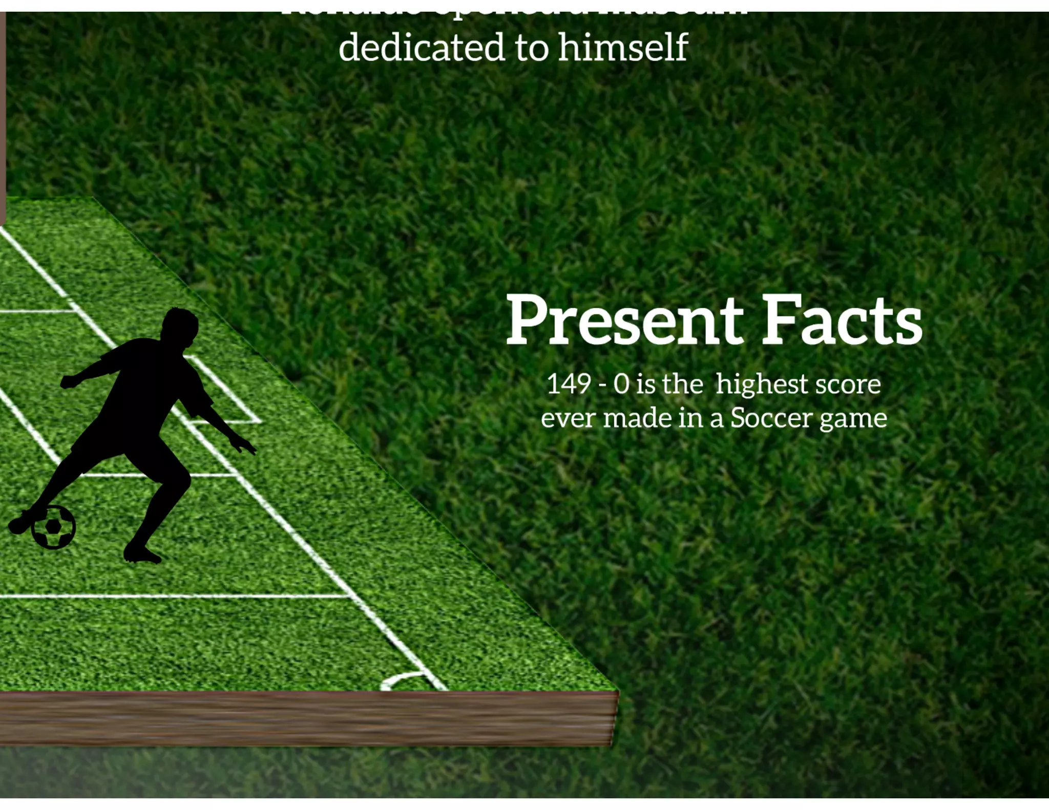 Football Pitch Template PDF