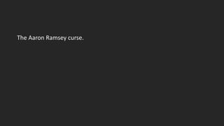 The Aaron Ramsey curse.
 