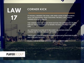 Football rules - The 17 Laws of the Beautiful Game - playerscout.co.…