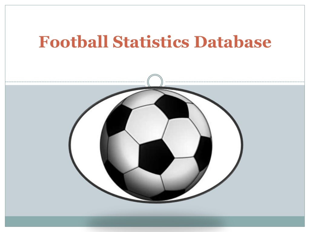 Football Statistics Database