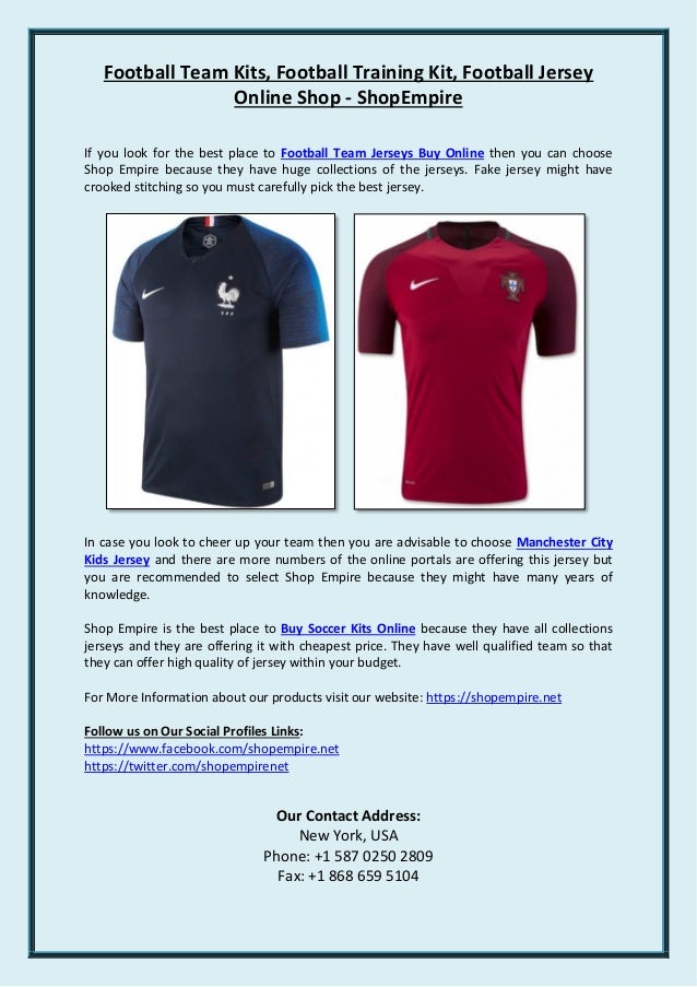 football team jersey online shopping