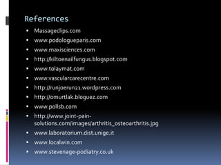 Involuted NailsThese occur when the nail edge curls down into the groove.Ingrowing NailsThey occur when the edge of the nail cuts into the skin.Rams Horn NailsOnychogryposis, also called "ram's-horn nail", is a thickening and increase in curvature of the nail. It is usually the result of injury to the matrix.http://soretoes.comhttp://wikibrowser.net