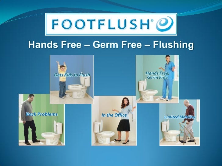 FOOT FLUSH The Hands Free, Germ Free, Toilet Flushing Foot Pedal