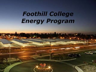 Foothill College Energy Program 