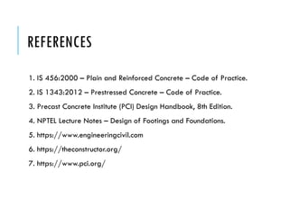 Precast Notes Footing Design Prestressed and precast.pptx