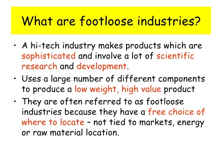Footloose Industry 2