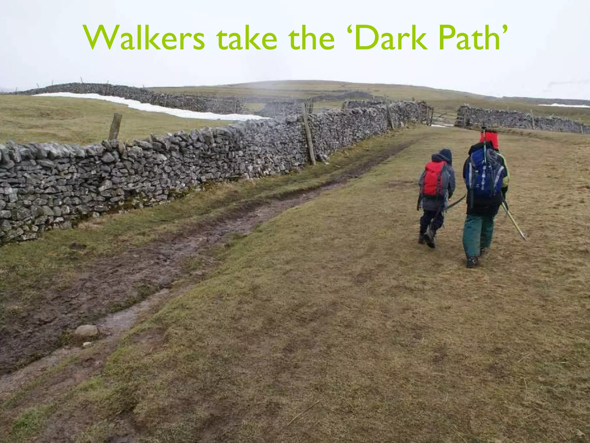 Walkers take the ‘Dark Path’ 
