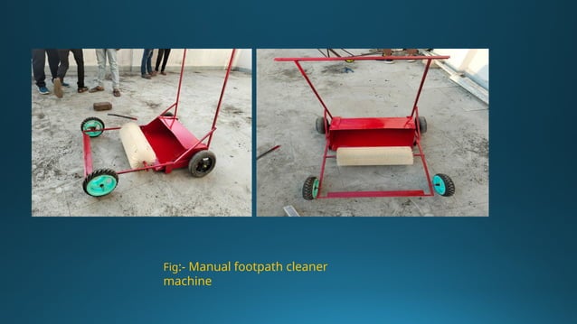 footpath ppt.pptx foot path cleaning machine for Eco-friendly | PPT