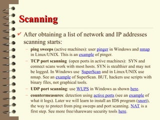 cyber forensics Footprinting and Scanning.ppt