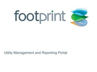 Utility Management and Reporting Portal

 
