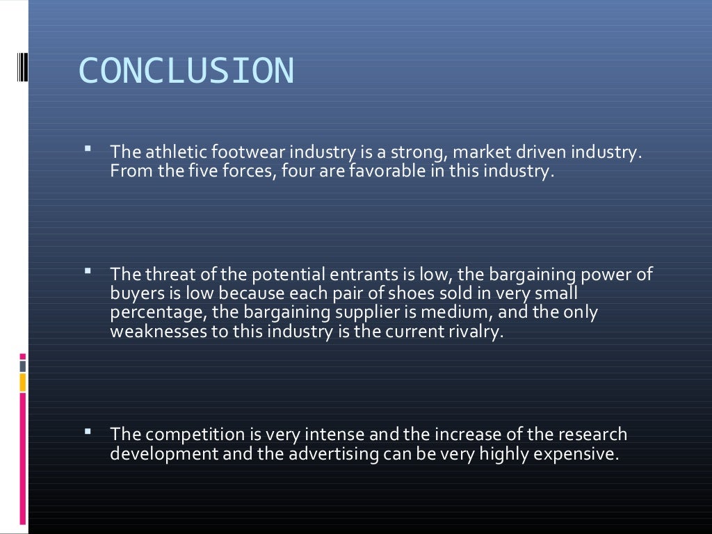 Analysis on Footwear industry