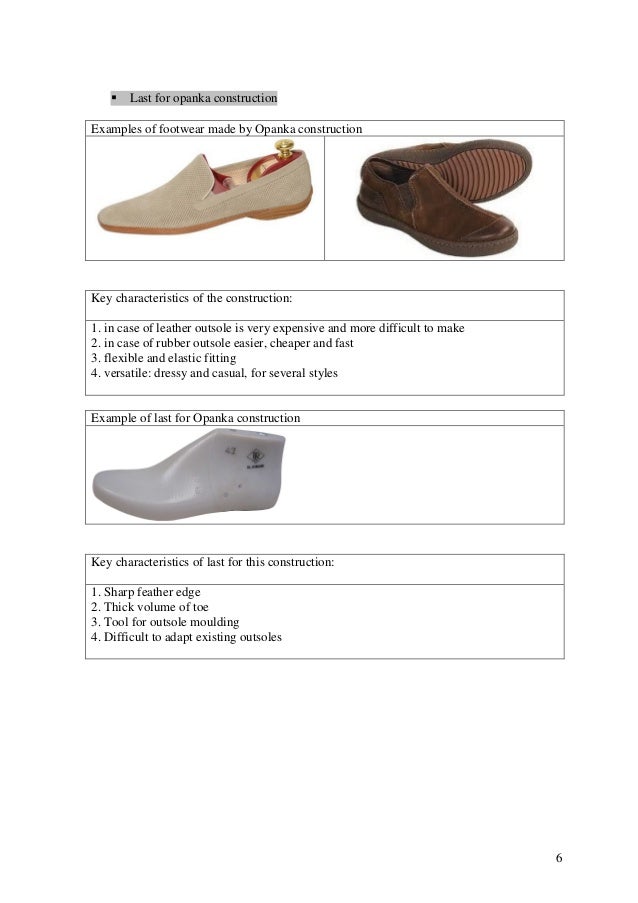 Footwear pattern making