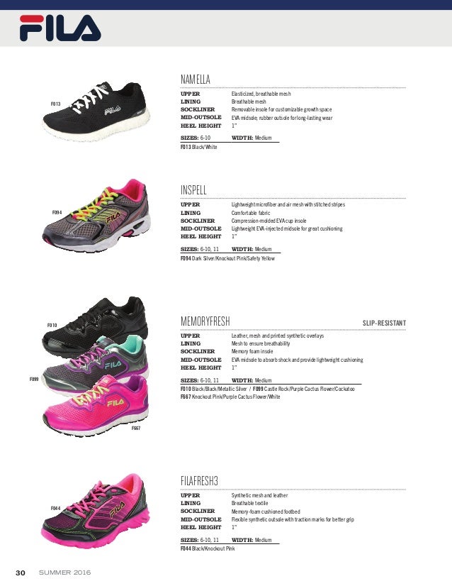 Footwear summer 2016 catalog Footwear summer 2016 catalog
