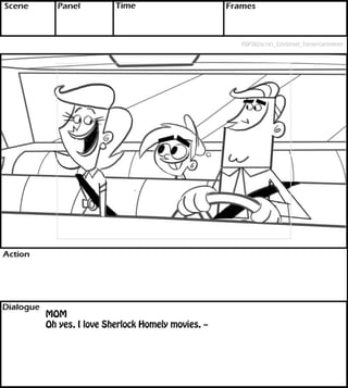 MOM 
Oh yes, I love Sherlock Homely movies. -- 
FOP362sc161_CityStreet_TurnerCarInterior 
 