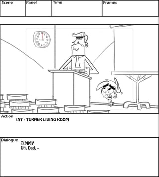 INT - TURNER LIVING ROOM 
TIMMY 
Uh, Dad, -- 
 