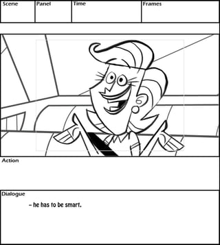 -- he has to be smart. 
 