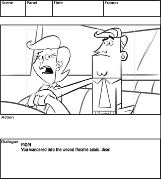 MOM 
You wandered into the wrong theatre again, dear. 
 