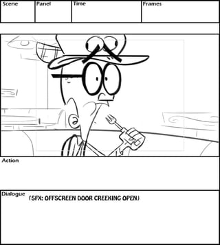 (SFX: OFFSCREEN DOOR CREEKING OPEN) 
 