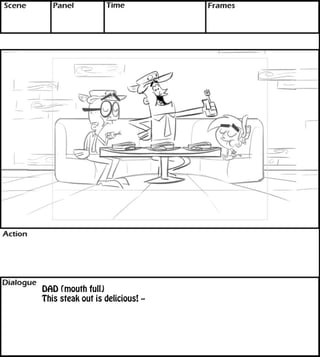 DAD (mouth full) 
This steak out is delicious! -- 
 