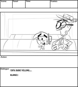 (SFX: DUDE YELLING.... 
KLANG!) 
 