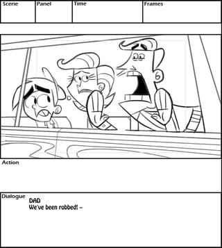 DAD 
We've been robbed! -- 
 