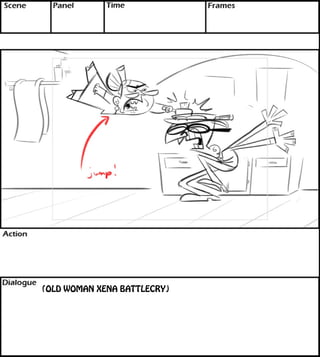 (OLD WOMAN XENA BATTLECRY) 
 