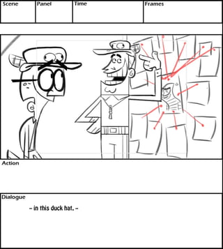 -- in this duck hat, -- 
 