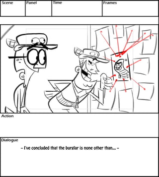 -- I've concluded that the burglar is none other than... -- 
 