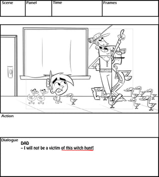 DAD 
-- I will not be a victim of this witch hunt! 
 