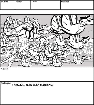 (MASSIVE ANGRY DUCK QUACKING) 
 