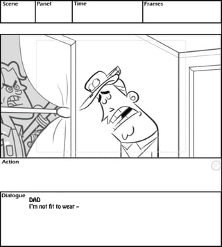 DAD 
I’m not åt to wear -- 
 