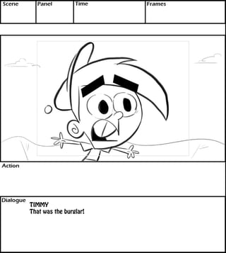 TIMMY 
That was the burglar! 
 