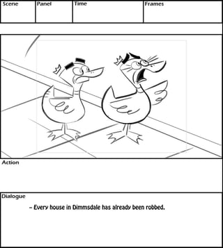 -- Every house in Dimmsdale has already been robbed. 
 