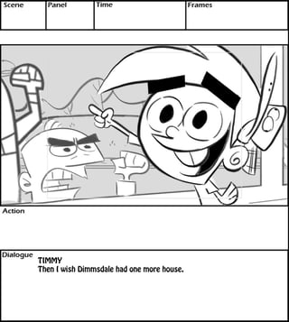 TIMMY 
Then I wish Dimmsdale had one more house. 
 