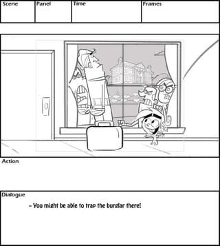 -- You might be able to trap the burglar there! 
 