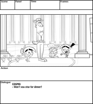 COSMO 
-- Won’t you stay for dinner? 
 